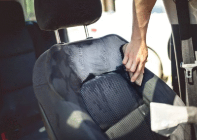 Deep interior car cleaning and detailing in Valdosta, GA